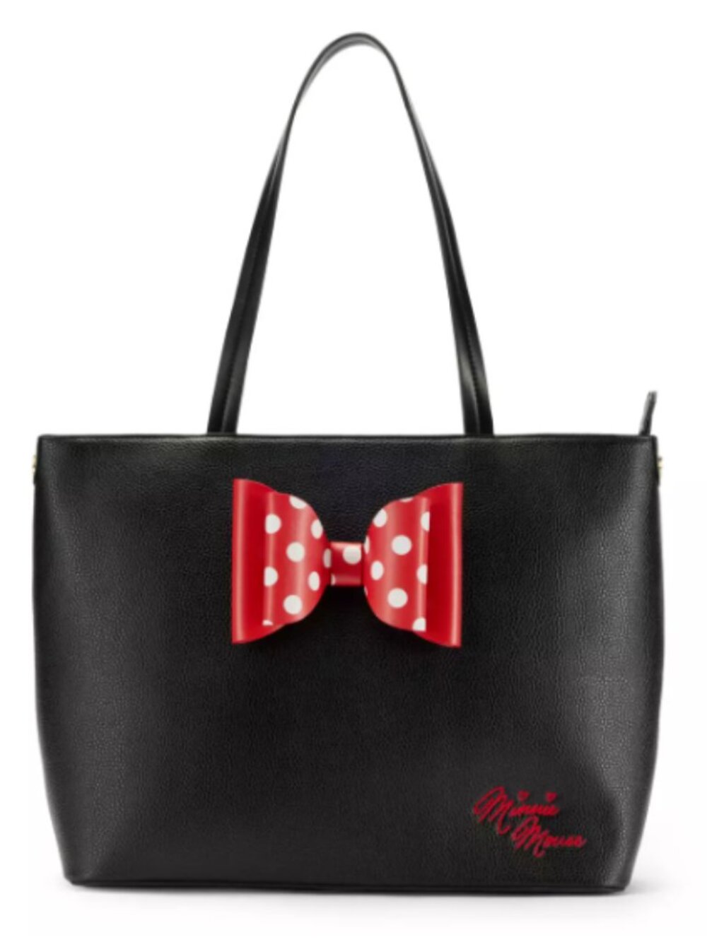 Disney Minnie Mouse Bow Tote Black like Kate Spade style